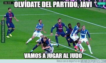 Barcelona-Espanyol: los memes del fuera de juego de Messi