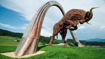 El toro del Red Bull Ring.