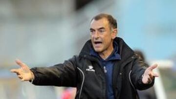 <b>TRANQUILO. </b>A Javi López no le preocupa otra cosa que no sea el partido ante el Xerez.