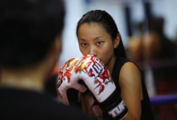 Escuelas de boxeo 'solo para mujeres' en China