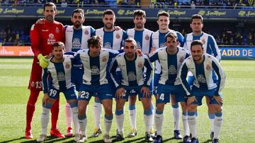 El Espanyol consigue sumar un punto en el estadio de La Cerámica al remontar un 2-0 adverso.