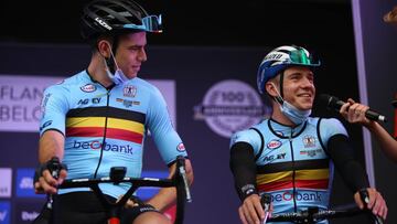 Van Aert: "Evenepoel debe mejorar en comunicación"