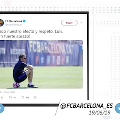 Ramos, Parejo, el Barça...: las redes se vuelcan con el 'adiós' de Luis Enrique