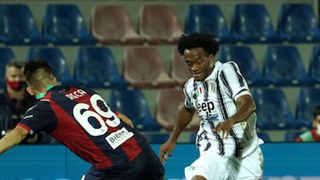 Juan Guillermo Cuadrado ingres&oacute; en el segundo tiempo para darle m&aacute;s ofensiva a la Juventus en el empate 1-1 ante Crotone por la fecha 4 de la Serie A