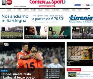 Portadas de la prensa extranjera