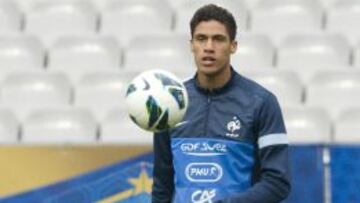 Varane trabaja con Francia.