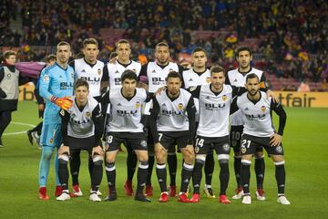 Equipo del Valencia.