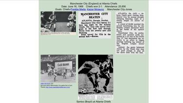 El día que los Atlanta Chiefs ganaron al Manchester City