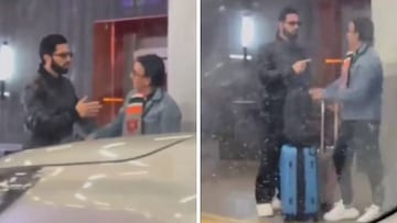 Video: Poncho de Nigris y Adal Ramones son captados discutiendo en el Aeropuerto de Monterrey