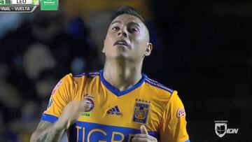 El gran disparo de Eduardo Vargas que asustó al León