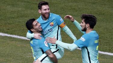 El pinchazo en el Clásico despertó al mejor Messi