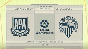 Resumen y goles del Alcorcón vs. Sabadell de LaLiga SmartBank