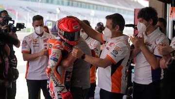 Honda da las gracias a Marc Márquez