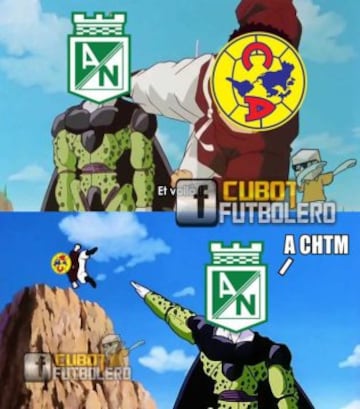 Los memes de la derrota del América ante el Nacional