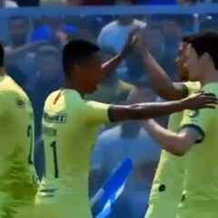 América derrotó al Querétaro en la jornada 5 de la eLiga MX