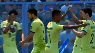 América derrotó al Querétaro en la jornada 5 de la eLiga MX