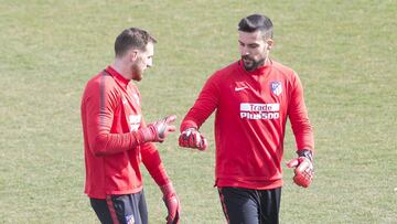 Moy&aacute;, con Oblak