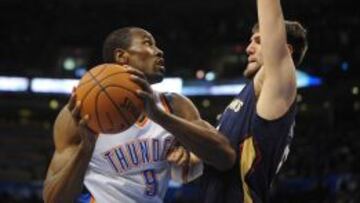 Ibaka brilla con ocho tapones en la victoria de los Thunder