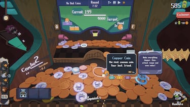 Raccoin: Coin Pusher Roguelike tiene el potencial de ser el próximo Balatro que te atrapará