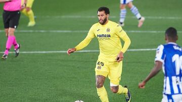 Etienne Capoue of Villarreal CF during the La Liga Santander mach between Villarreal and Real Sociedad at Estadio de la Ceramica on 30 January, 2021 in Vila-real, Spain
 AFP7 
 30/01/2021 ONLY FOR USE IN SPAIN