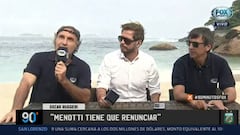 Ruggeri: "Menotti, quise hablar con vos y te cagaste"