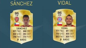 Sánchez y Vidal ya habían estado entre los mejores jugadores del juego.