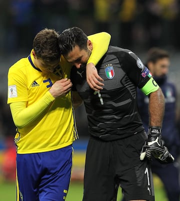 Los italianos no pudieron pasar del empate a cero en San Siro  por lo que no se han clasificado para el Mundial de Rusia 2018.