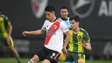 El delantero colombiano sufrió una lesión que lo dejará al menos 10 días por fuera de las canchas.