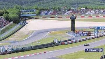 <b>MAGNÍFICO ENTORNO. </b>El circuito alemán donde se celebra el GP de Europa está situado en el Parque Nacional de Eifel, una zona de extraordinaria belleza natural.