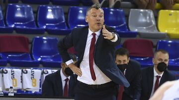 Sarunas Jasikevicius, entrenador del Barcelona.