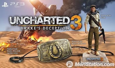 Una estatua de Nathan Drake para la coleccionista de Uncharted 3