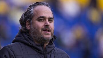 Jesus Martinez President of Leon during the 9th round match between America and Leon as part of the Liga BBVA MX, Torneo Clausura 2025 at Ciudad de los Deportes Stadium, on February 19, 2025 in Mexico City, Mexico.