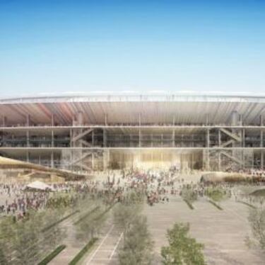 El estudio japons Nikken Sekkei har el Nou Camp Nou