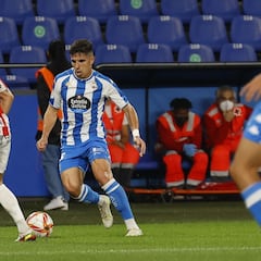 Víctor García: "Crecemos con el balón, nos faltó pausa y control"