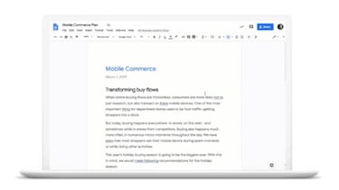 Google Docs te ayudará a escribir mejor con su nueva función