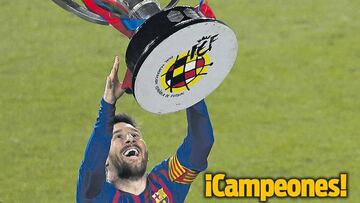 Prensa: loas a Messi en la fiesta de LaLiga
