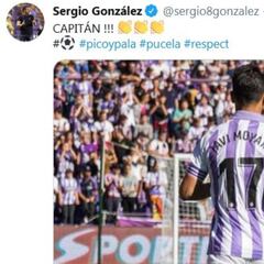 Sergio se rinde a Javi Moyano