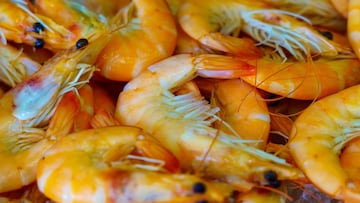 Gambas y langostinos.