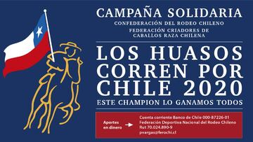 Así es la campaña solidaria "Los Huasos Corren por Chile"