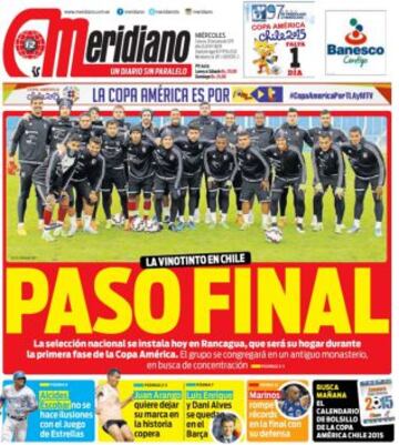 Portadas de la prensa deportiva