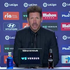 Simeone: "No voy a cambiar; siento un fútbol en el que cada partido puede ser el último"
