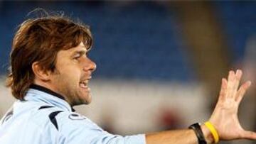 <b>Planificación</b>. El entrenador del Espanyol, Mauricio Pochettino, se ha reunido con el director deportivo para organizar la próxima temporada.