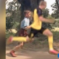 Norweigan TV goes viral with hilarious Haaland sprint meme