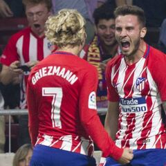 Saúl: "En la segunda parte nos metimos demasiado atrás"