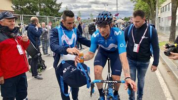 Problemas para Movistar: dura caída de Sutterlin y Carretero