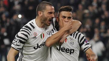Bonucci y la supuesta bofetada a Dybala en Cardiff: "No pasó nada"