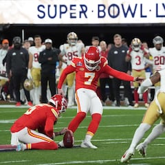 ¡Insólito! Harrison Butker rompió nuevamente el récord del gol de campo más largo en la historia del Super Bowl