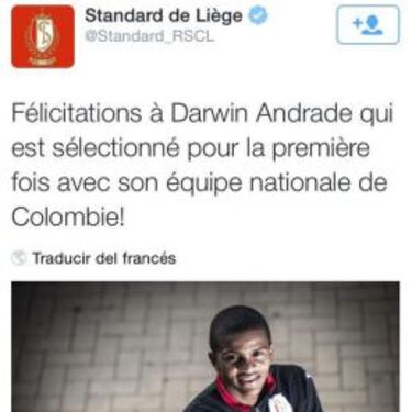 Conoce a Darwin Andrade, novedad en lista de Pékerman