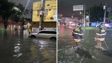 ¡Caos en CDMX! Fuertes lluvias dejan dramáticas inundaciones este martes 2 de septiembre del 2025.