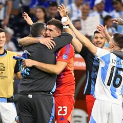 Dibu salva a ‘panenkazo’ Messi